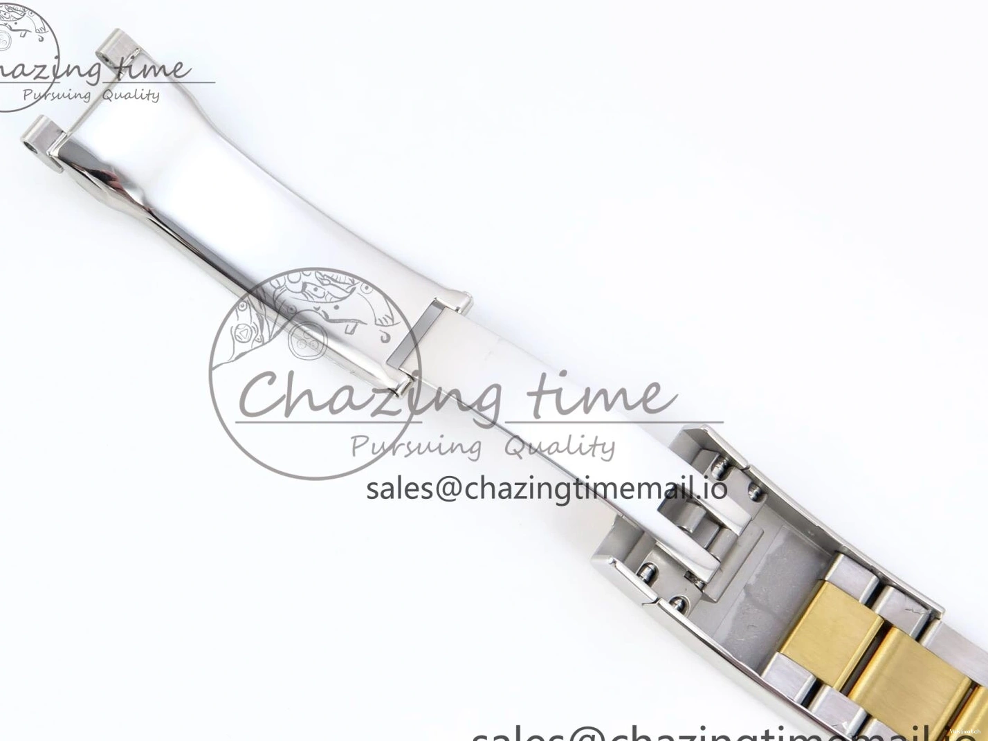 126233 Edition YG Dial 36 A3235 Bracelet on YG Best Leaf SS Stick Oyster DateJust EWEF 0505